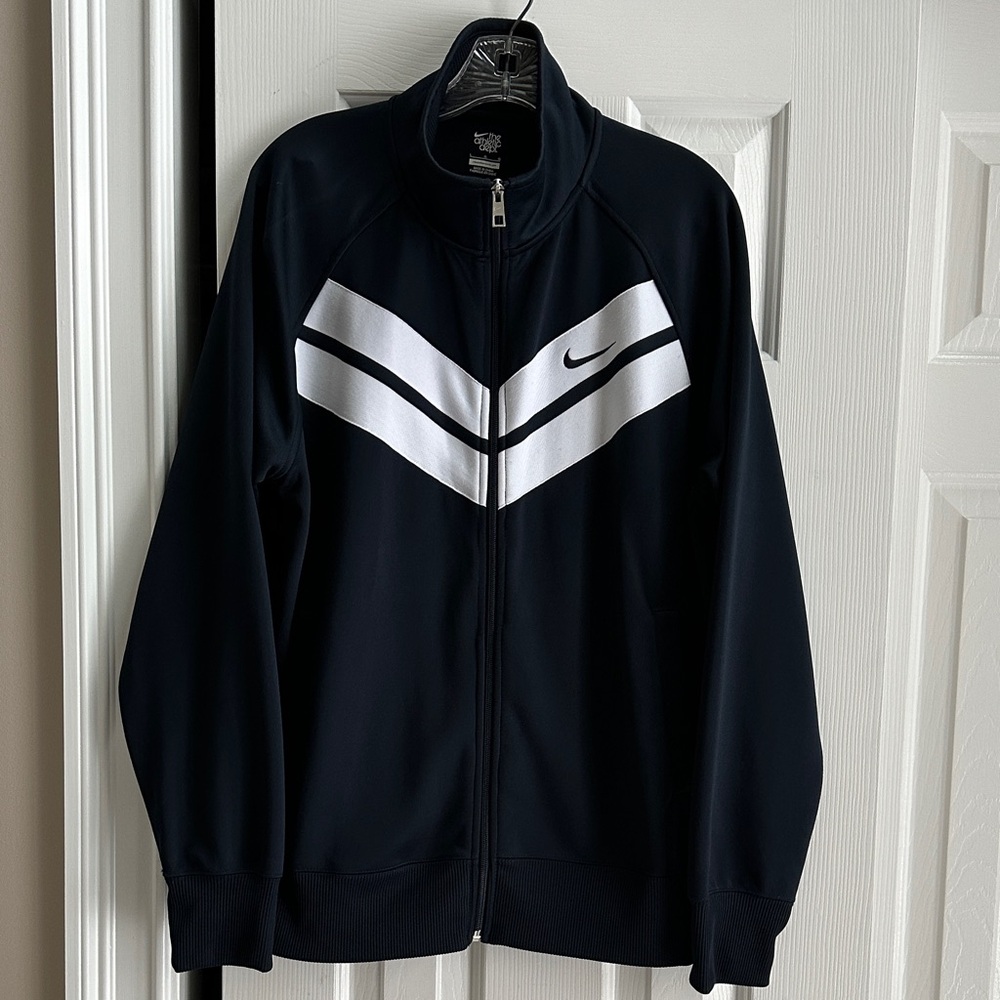 Nike Blue and White Performance Jacket